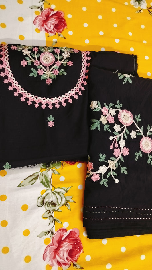 Pure Cotton Thread Work Rs 1199