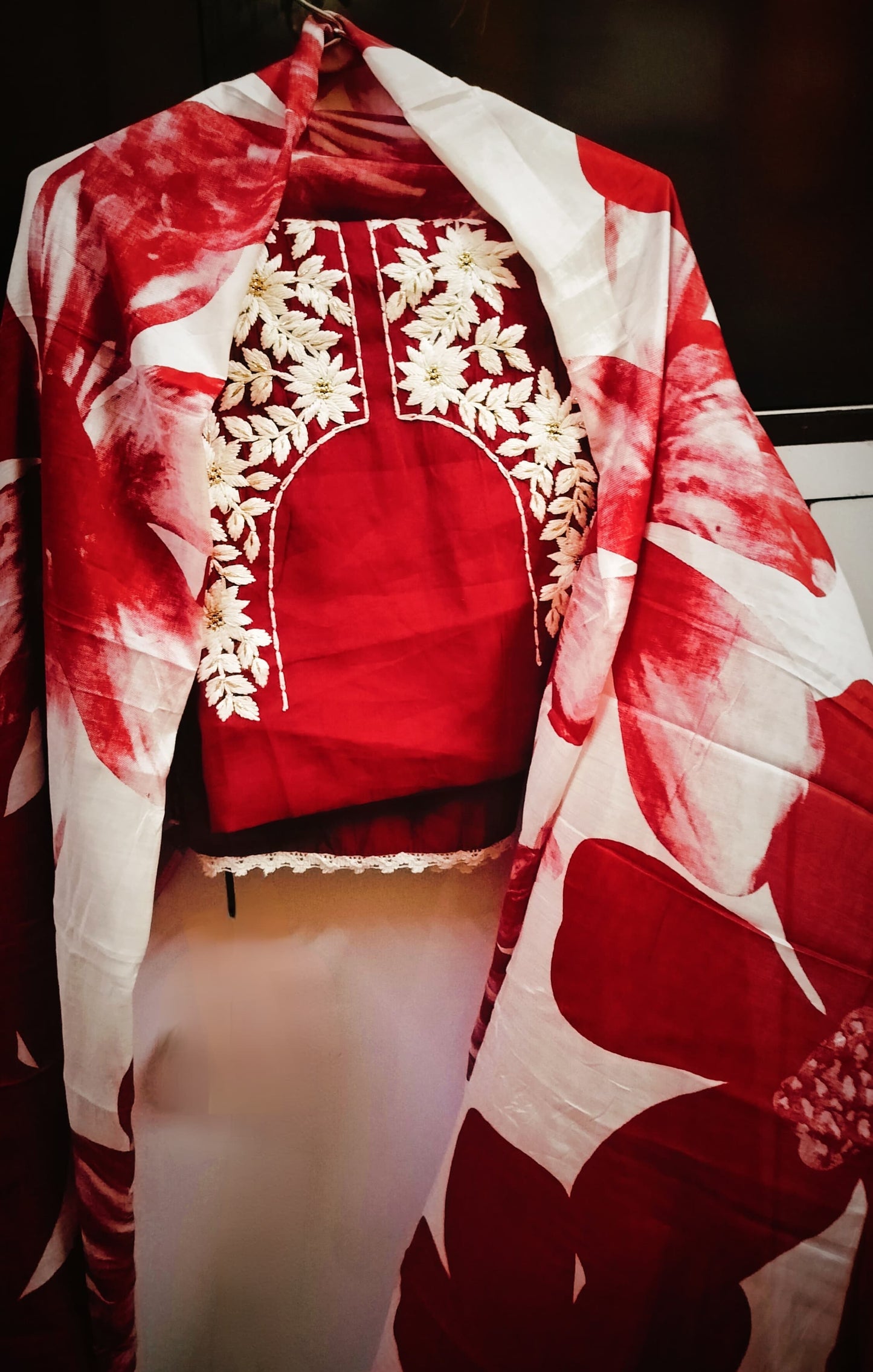 Gulab Kari Cotton Embroided Suit