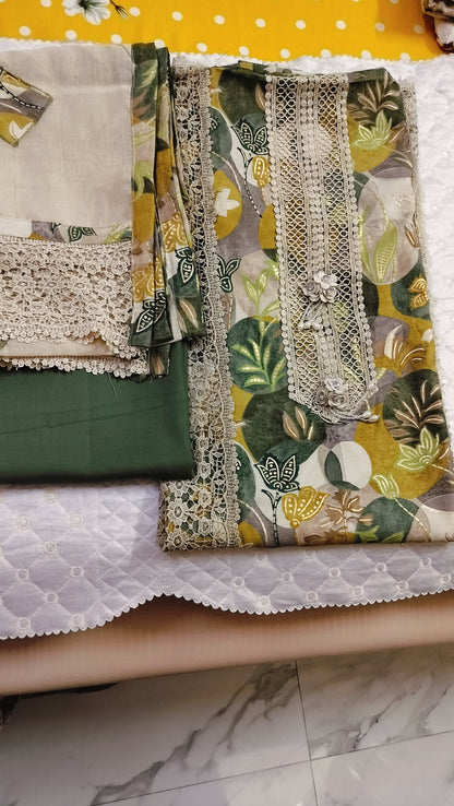 Digital Print Cotton Suit Rs 1695